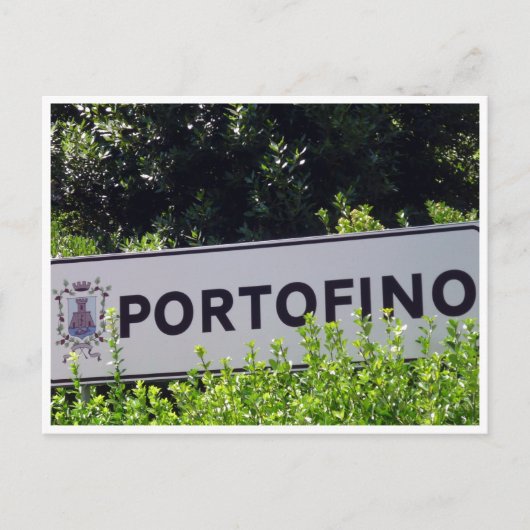 Portofinosignatur Postkarte (Vorderseite)