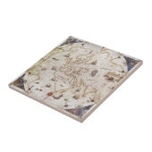 Portolan Diagramm der Welt | 1519 Fliese (Seite)