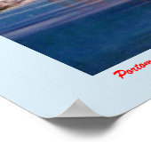 Portomarín (Lugo) Poster (Ecke)