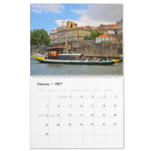 Porto's Flussboote 2027 Kalender (Feb 2027)