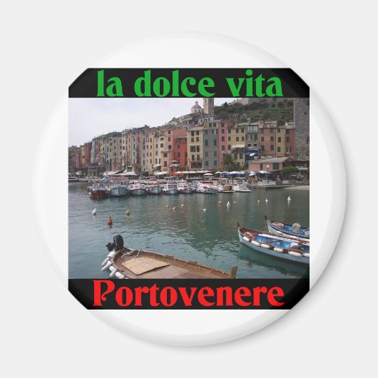 Portovenere Italien Magnet (Vorne)