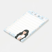 Portrait 4 Anmerkungen Post-it Klebezettel (angewinkelt)