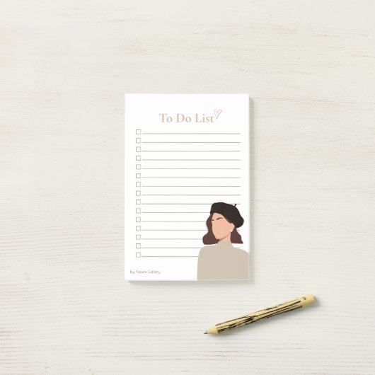 Portrait 5 Post-It® Notes Post-it Klebezettel (Auf Schreibtisch)