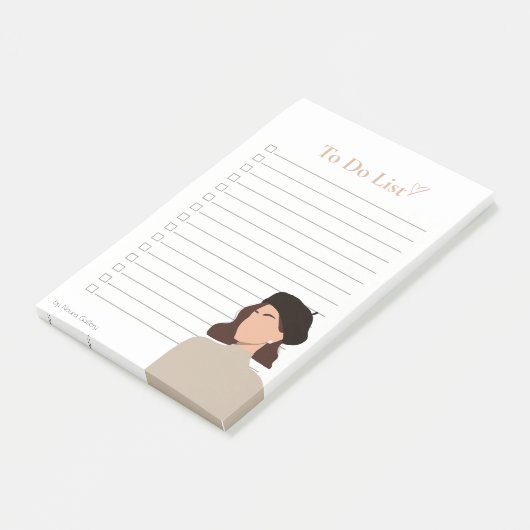 Portrait 5 Post-It® Notes Post-it Klebezettel (angewinkelt)