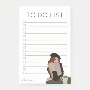 Portrait 7 To do list Post-it Klebezettel