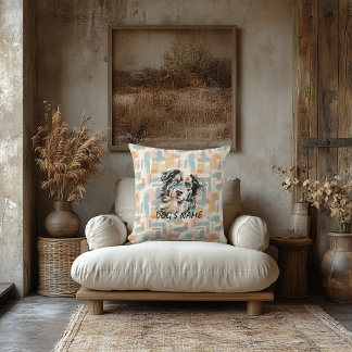 Portrait Abstrakt Back Kissen