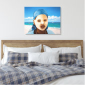 Portrait, afrikanische Frau Leinwanddruck (Insitu (Schlafzimmer))