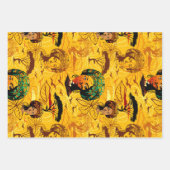 Portrait afrikanischer Frauen mit Sonnenuntergang Geschenkpapier Set (Vorderseite 2)