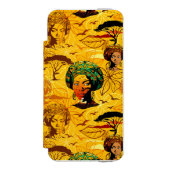 Portrait afrikanischer Frauen mit Sonnenuntergang Incipio iPhone Geldbeutel-Hülle (Folio Vorderseite)