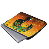 Portrait afrikanischer Frauen mit Sonnenuntergang Laptopschutzhülle (Vorne Knopf)