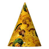 Portrait afrikanischer Frauen mit Sonnenuntergang Partyhütchen (Links)