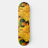 Portrait afrikanischer Frauen mit Sonnenuntergang Skateboard (Vorderseite)