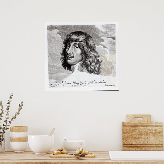 Portrait Algernon Percy Poster (Küche)