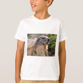 Portrait Alp Marmot T-Shirt (Vorderseite)