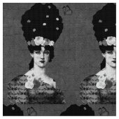 Portrait Art Stoff (Nahaufnahme)