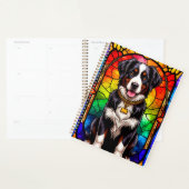 Portrait "Artistic Dog Stached Glass" Planer (Anzeige)