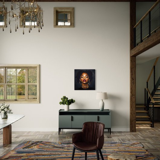 Portrait Artwork Leinwanddruck