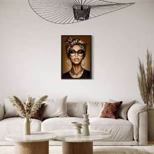 Portrait Artwork Leinwanddruck