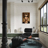 Portrait Artwork Leinwanddruck