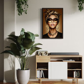 Portrait Artwork Leinwanddruck