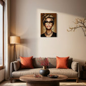 Portrait Artwork Leinwanddruck