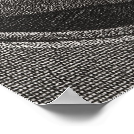 Portrait aus einer Medaille von Adam Smith Poster (Ecke)