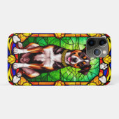Portrait aus verkettetem Glas Case-Mate iPhone Hülle (Rückseite (Horizontal))