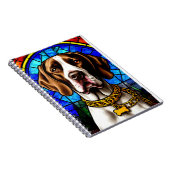 Portrait aus verkettetem Glas Notizblock (Rechte Seite)