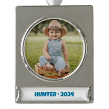 Portrait Banner Ornament, Boy - School Portrait