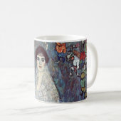 Portrait Baroness Elisabeth Bacchofen Echt, Klimt Kaffeetasse (VorderseiteRechts)