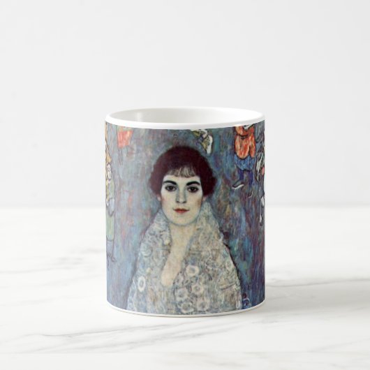 Portrait Baroness Elisabeth Bacchofen Echt, Klimt Kaffeetasse (Mittel)