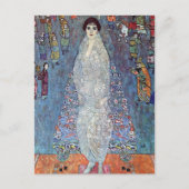 Portrait Baroness Elisabeth Bacchofen Echt, Klimt Postkarte (Vorderseite)