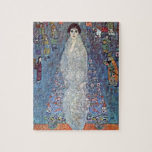 Portrait Baroness Elisabeth Bacchofen Echt, Klimt Puzzle (Vertikal)