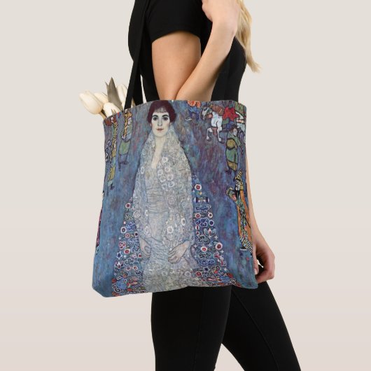 Portrait Baroness Elisabeth Bacchofen Echt, Klimt Tasche (Von Nahem)
