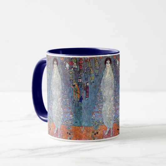 Portrait Baroness Elisabeth Bacchofen Echt, Klimt Tasse (Vorderseite Links)
