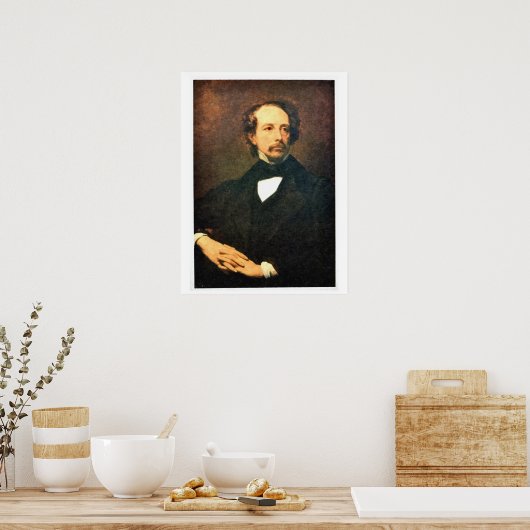 Portrait Benjamin Disraeli Poster (Küche)