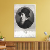Portrait Benvenuto Cellini, graviert von Leinwanddruck (Insitu (Wohnzimmer))