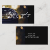 Portrait beruflicher Fotografen Visitenkarte (Vorne/Hinten)