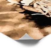 Portrait Buffalo Bill Cody Poster (Ecke)