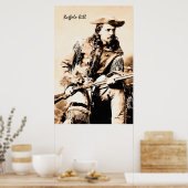 Portrait Buffalo Bill Cody Poster (Küche)