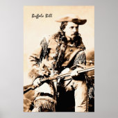 Portrait Buffalo Bill Cody Poster (Vorne)