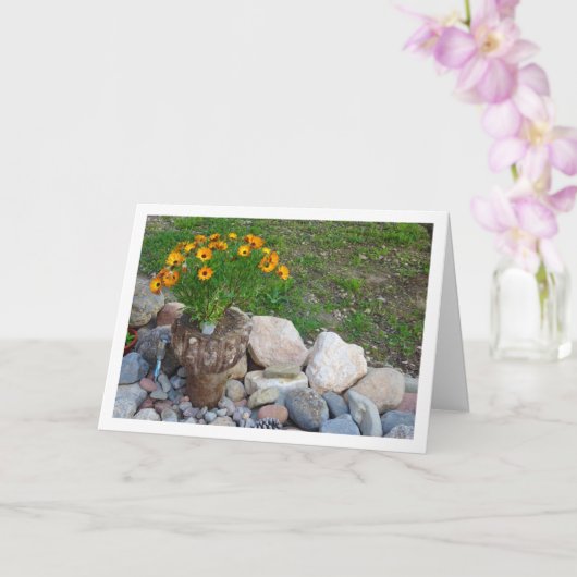 Portrait Card für afrikanische Milchsorten Karte (Orchidee)