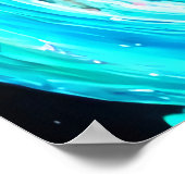 Portrait: Chalchiuhtlicue Aztec Goddess | AI Art Poster (Ecke)