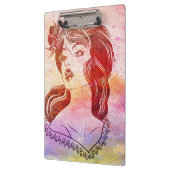 Portrait Clipboard Klemmbrett (Links)