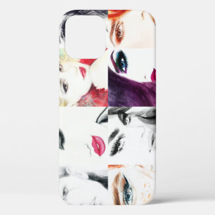 Portrait Collage Illustration Case-Mate iPhone Hülle