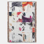 Portrait Collage Illustration Decke (Vorderseite Vertikal)
