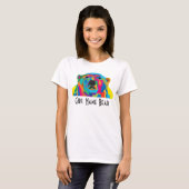 Portrait Colors BEAR T-Shirt (Vorne ganz)