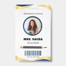 Portrait Company für blaue und goldene Lehrer