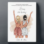 Portrait "Custom Birthday Friends" - Laboca Plaque Fotoplatte<br><div class="desc">Ich kann alles von der Haarfarbe bis zur Kleidung für die Geburtstagskarte Ihrer Soul-Schwester anpassen. Wenn du irgendwelche Anpassungen will, dann melde mich einfach und es ist kostenlos. Eine Geburtstagskarte ist ein personalisiertes Kunstwerk, das an einen besonderen Geburtstag mit Freunden erinnert. Es handelt sich um eine schön gearbeitete Holz- oder...</div>