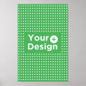 Portrait Custom Matte Poster - PawEditor (Vorne)